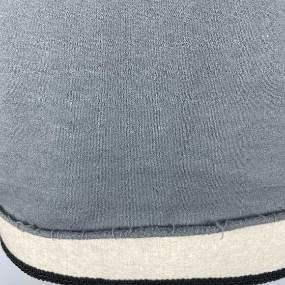 The Rolling Stones Cropped Sweatshirt Steel Wheels Hoodie Raw Hem Womens Small - Picture 8 of 13